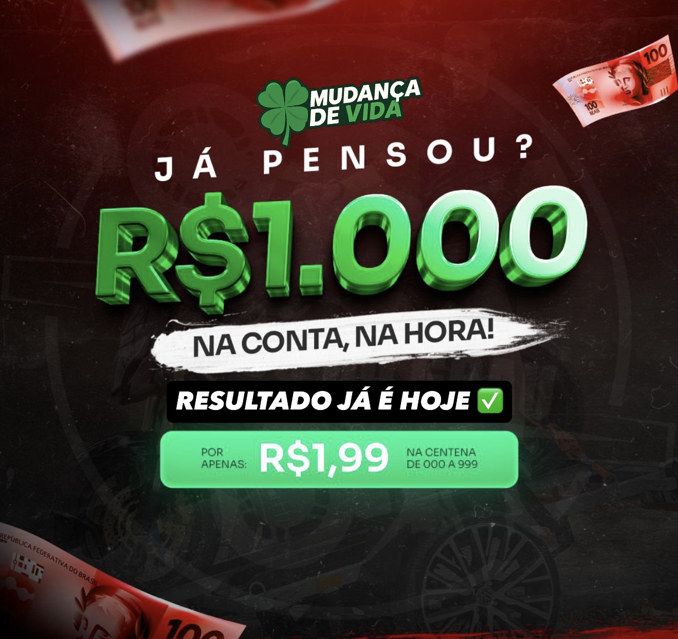 1º EDIÇÃO | R$2,00 E GANHA R$1.000,00